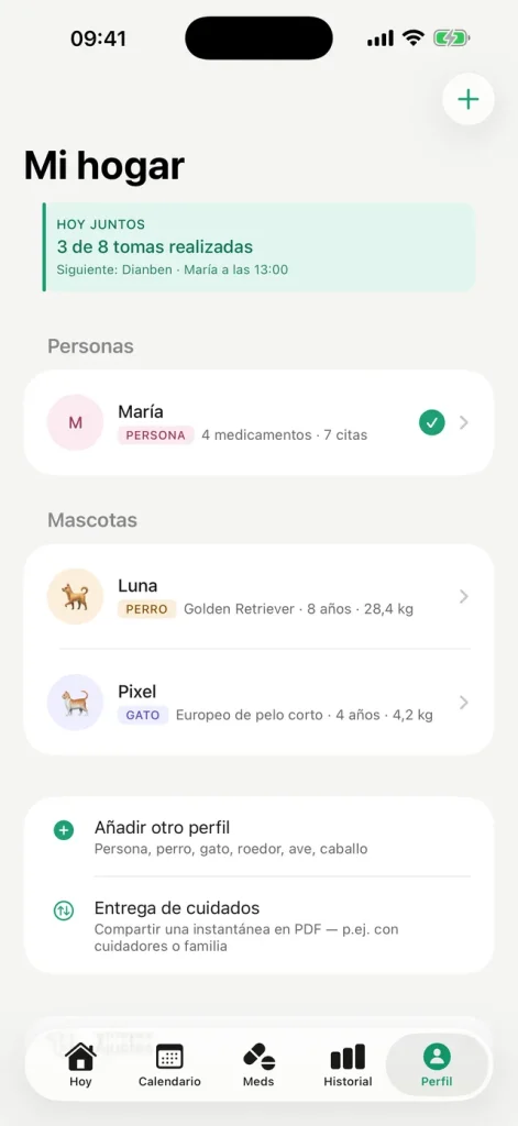 Dosara – Perfiles para familia y mascotas